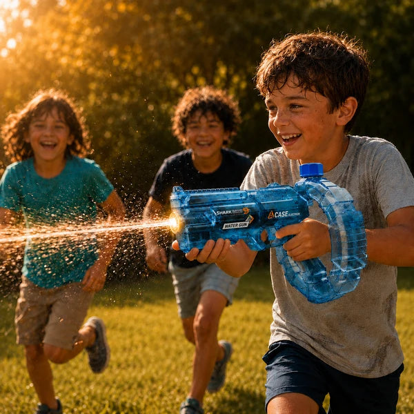 "Fire-Breathing" Energy-Concentrating Ring (Space Edition) Electric Water Gun