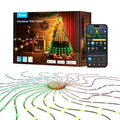 Smart RGBIC Christmas Tree String Lights — Supports Halloween, AIGC, and DIY Light Shows