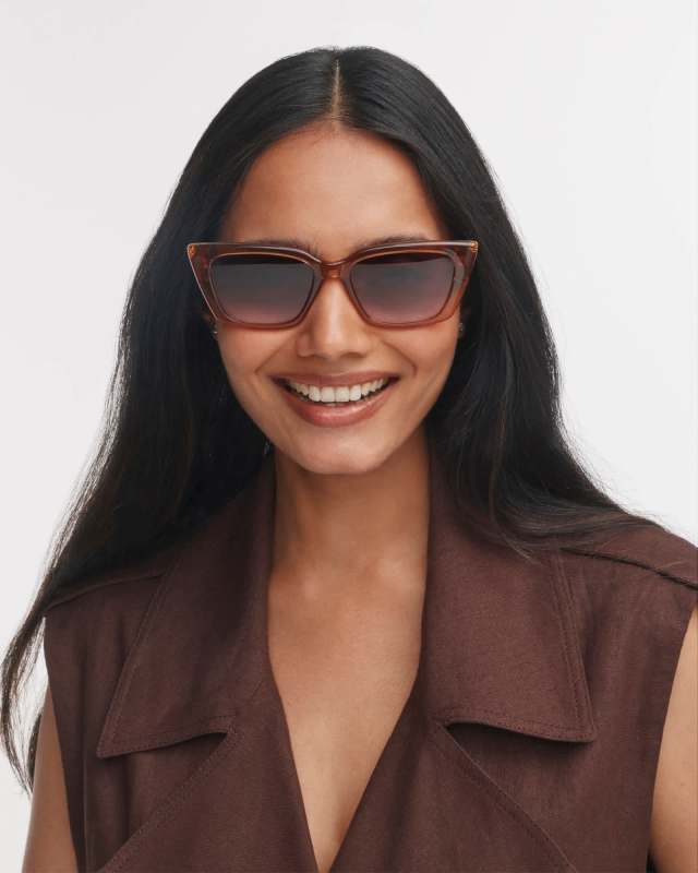 Butterfly Herringbone Sunglasses