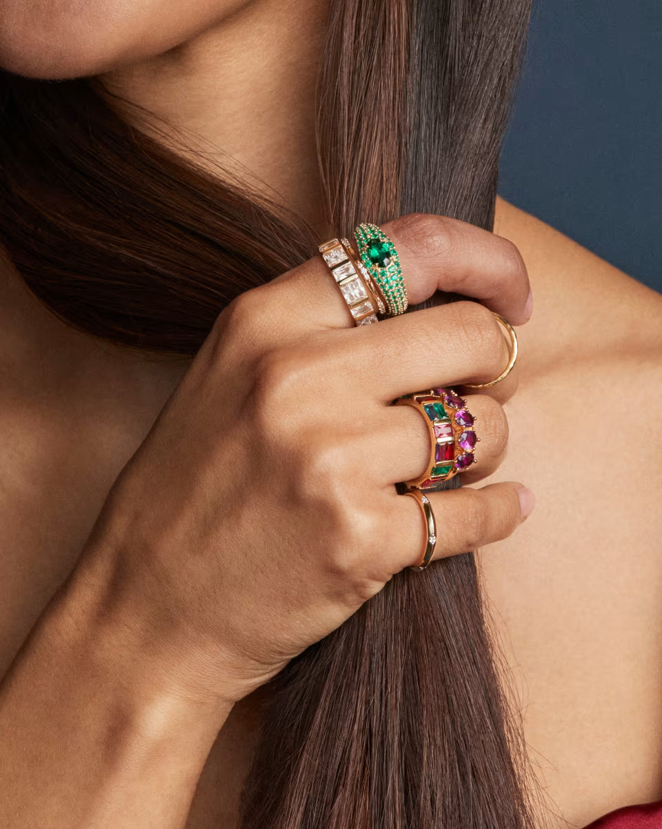 Alani Mixed Metal Ring Set