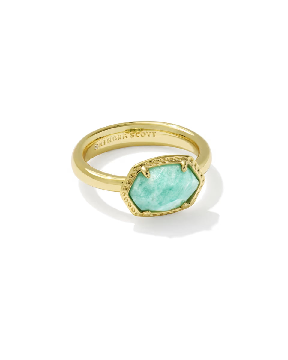 Daphne Silver Frame Band Ring