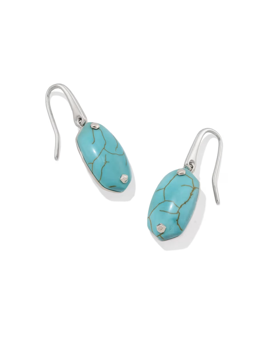 Lee Riveted Gold Drop Earrings
