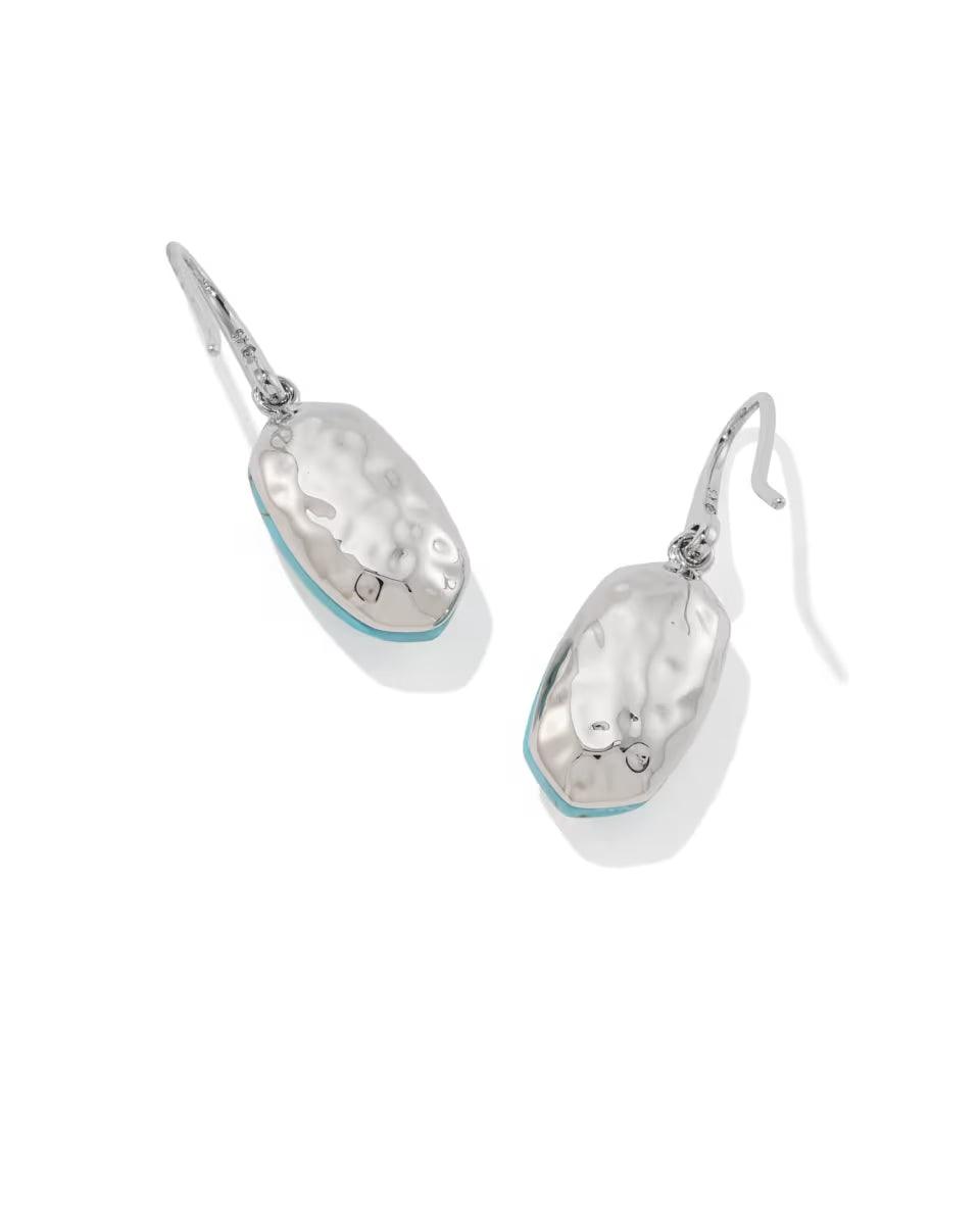 Lee Riveted Gold Drop Earrings