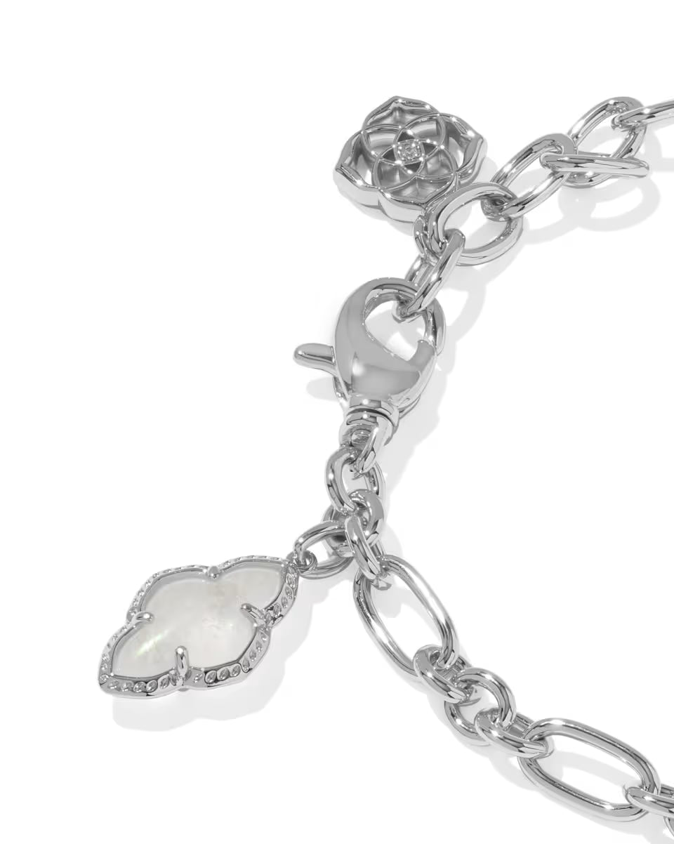 Icon Silver Charm Bracelet