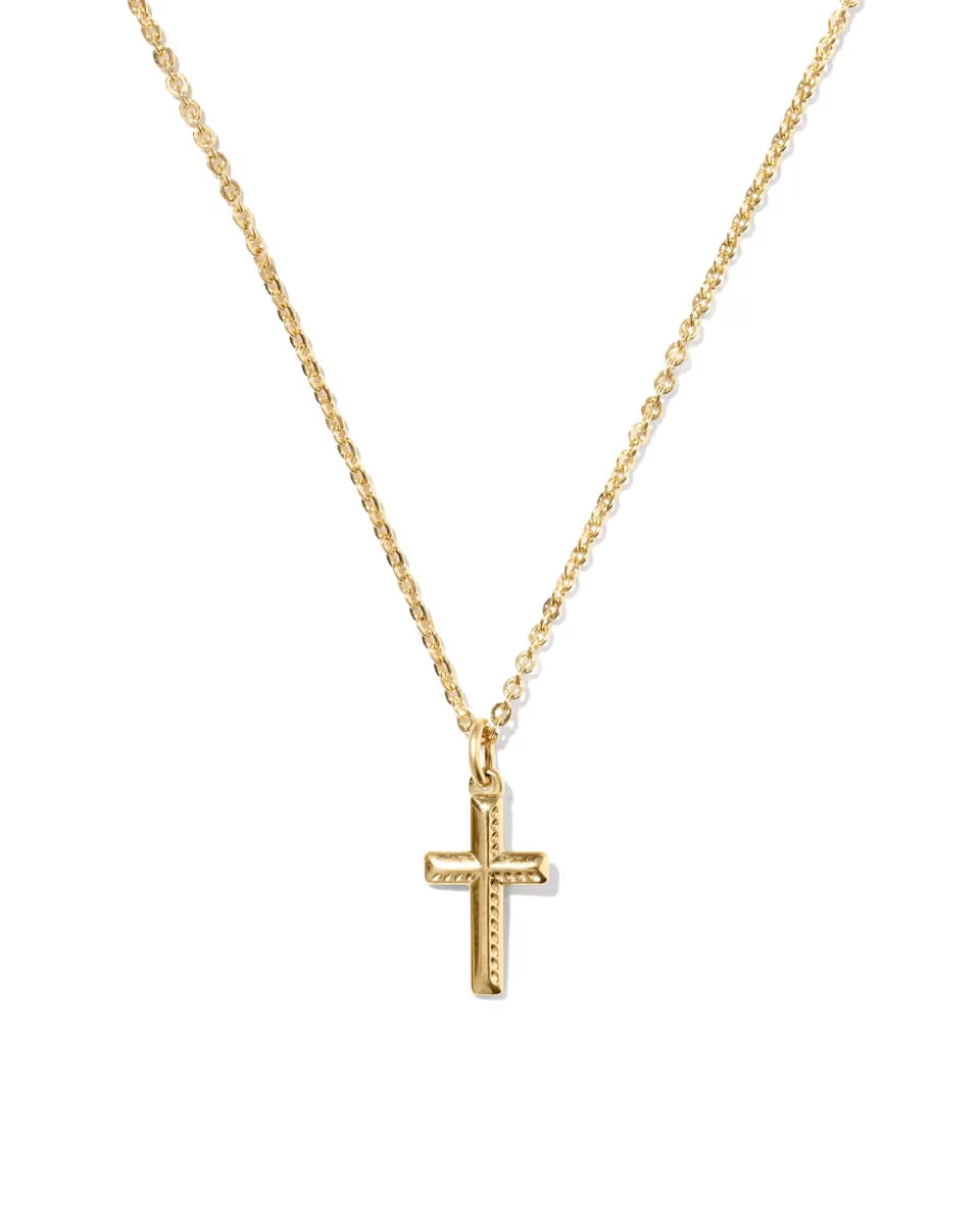 Cross 14k Gold-Filled Short Pendant Necklace