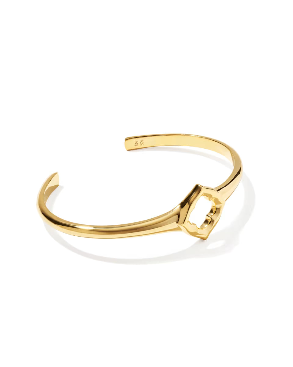 Dira Open Frame Sterling Silver Cuff Bracelet