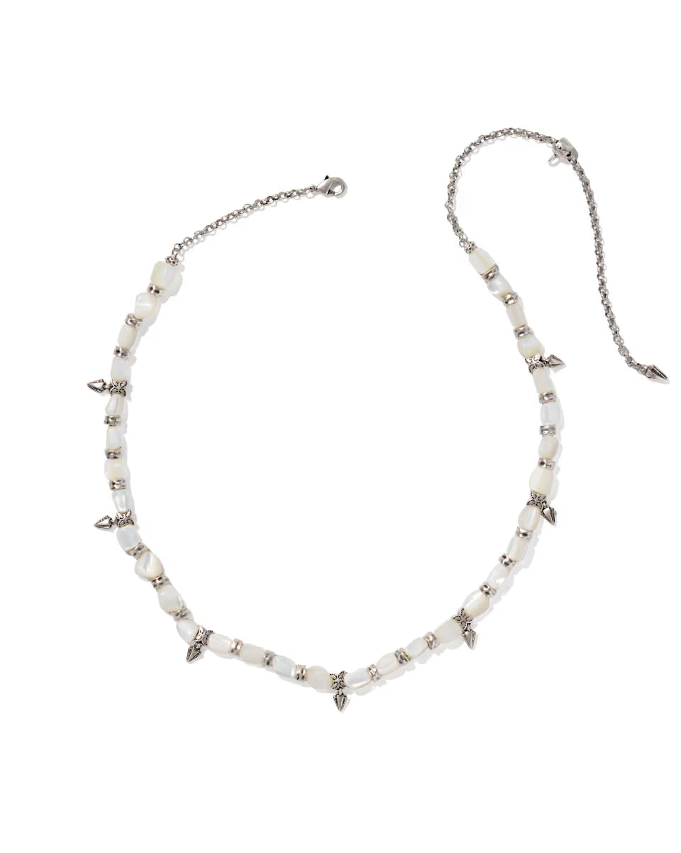 Shera Vintage Gold Beaded Necklace