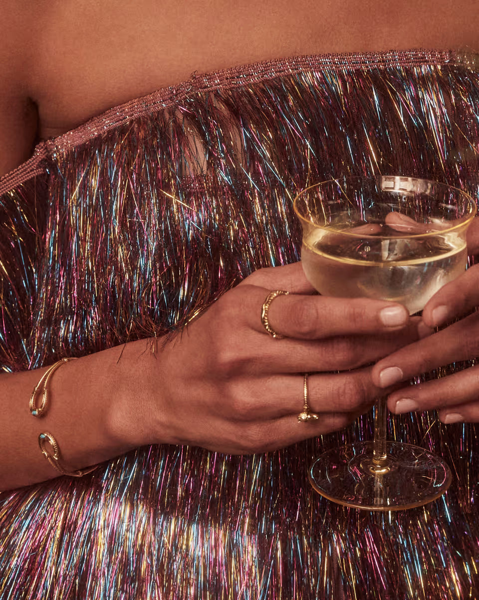 Tiny Beau Band Ring in 18k Yellow Gold Vermeil