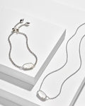 Elisa and Elaina Jewelry Set in Silver