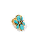 Jamie Vintage Gold Cocktail Ring