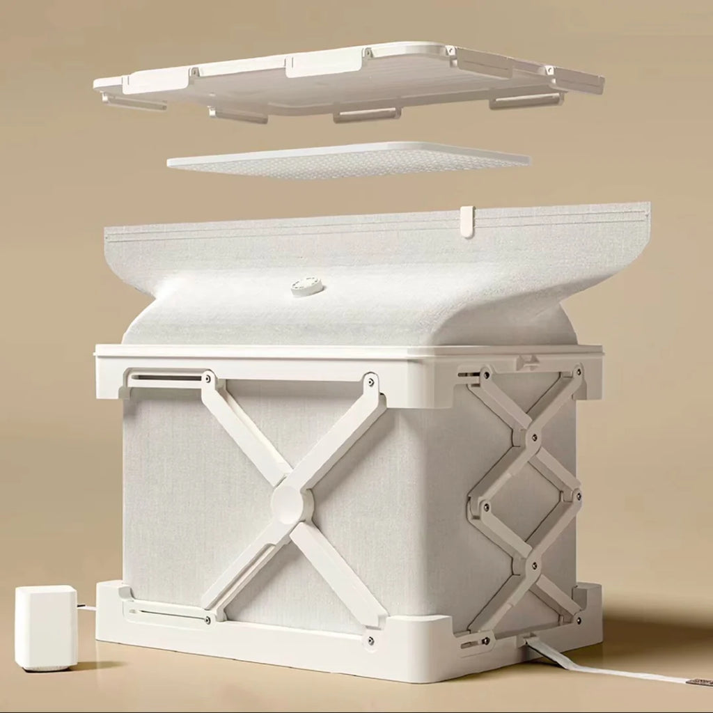 Vacuum Compression Storage Box – Space-Saving Clothes & Bedding Organizer