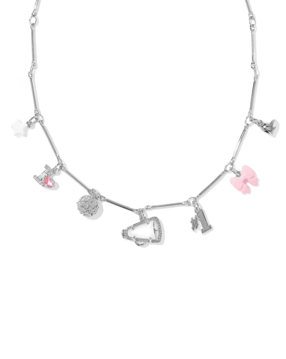 Cheer Gold Charm Necklace