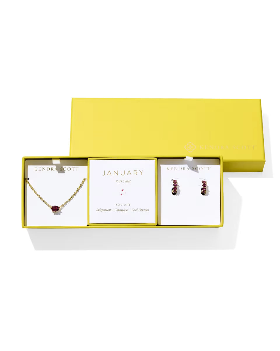 Cailin Gold Birthstone Gift Set of 2