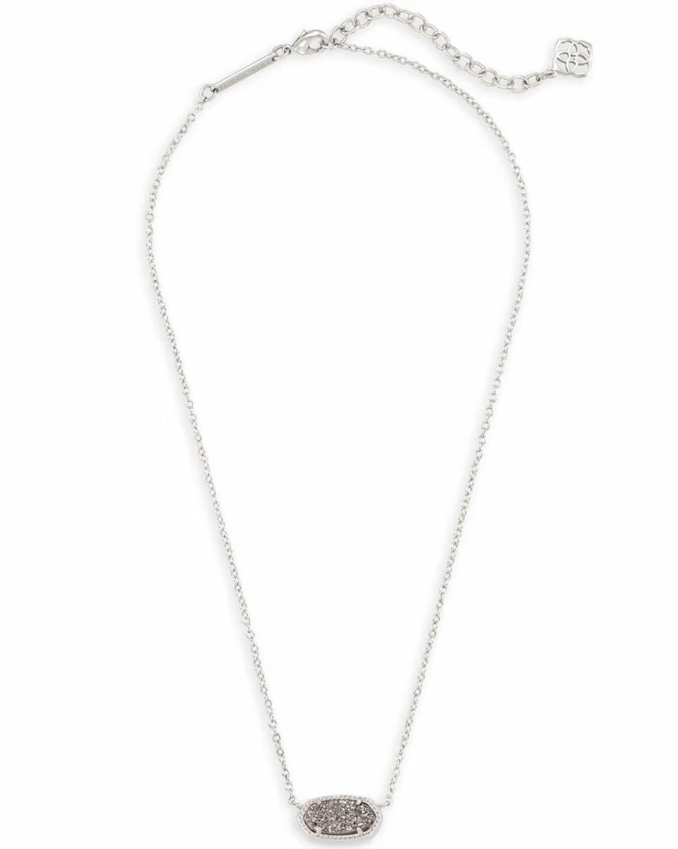 Elisa Silver Pendant Necklace