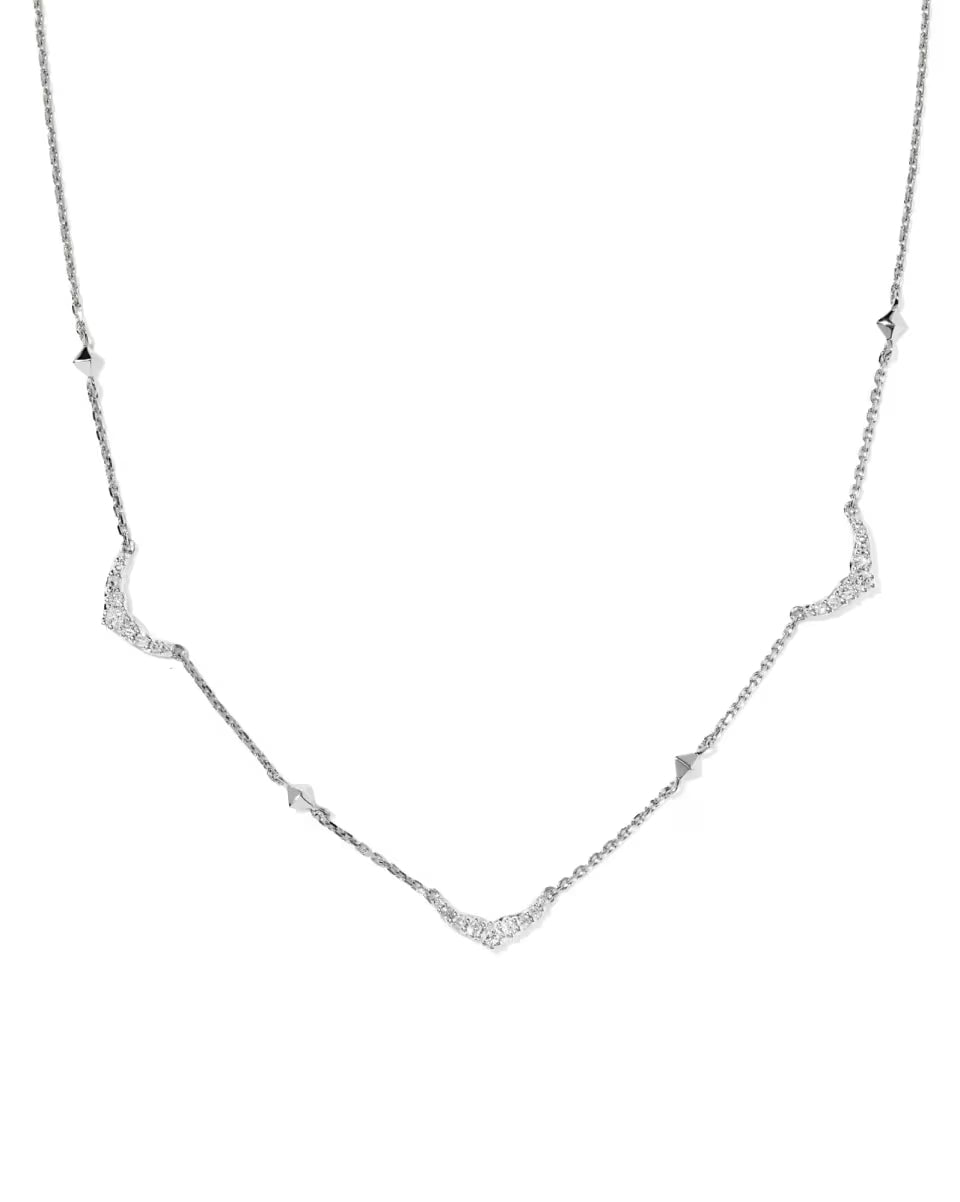 0.17 ct Sophee 14k Yellow Gold Strand Necklace