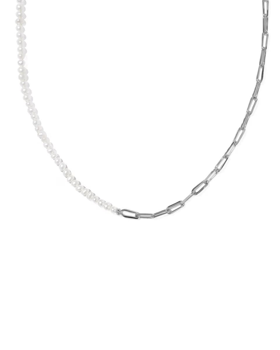 Markie Gold Half Chain Necklace