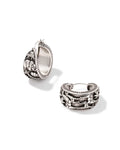 Raina Vintage Gold Hoop Earrings