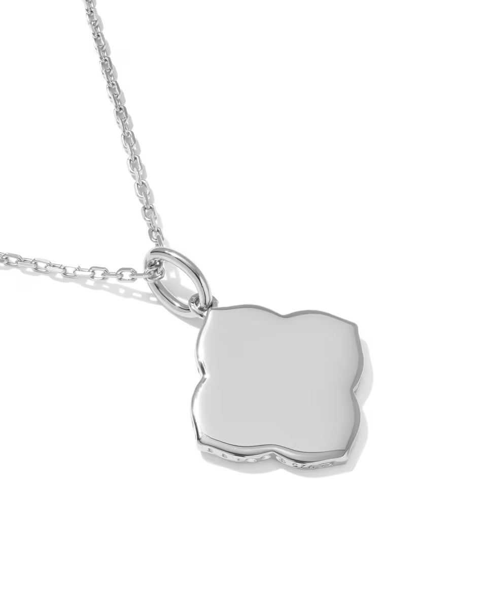 Dira Sterling Silver Metal Pendant Necklace