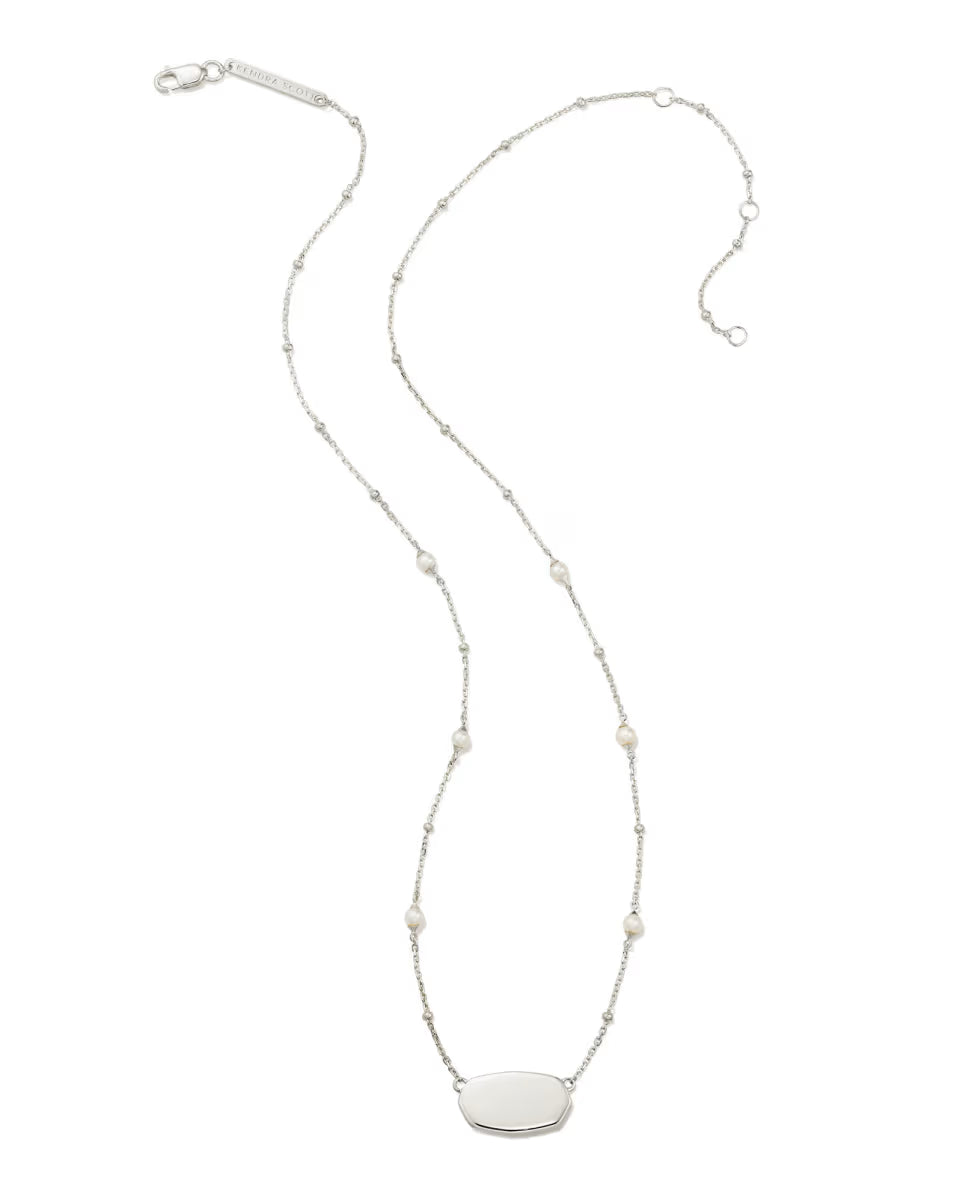 Elisa Pearl 18k Gold Vermeil Pendant Necklace in Freshwater Cultured Pearl
