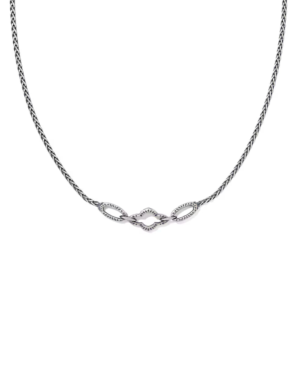 Abbie 18k Yellow Gold Vermeil Link and Chain Necklace