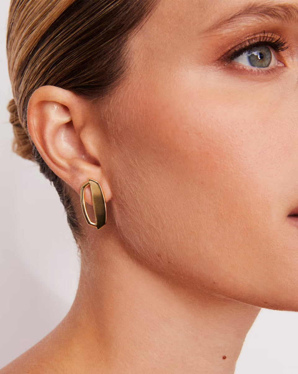 Murphy Stud Earrings in Gold