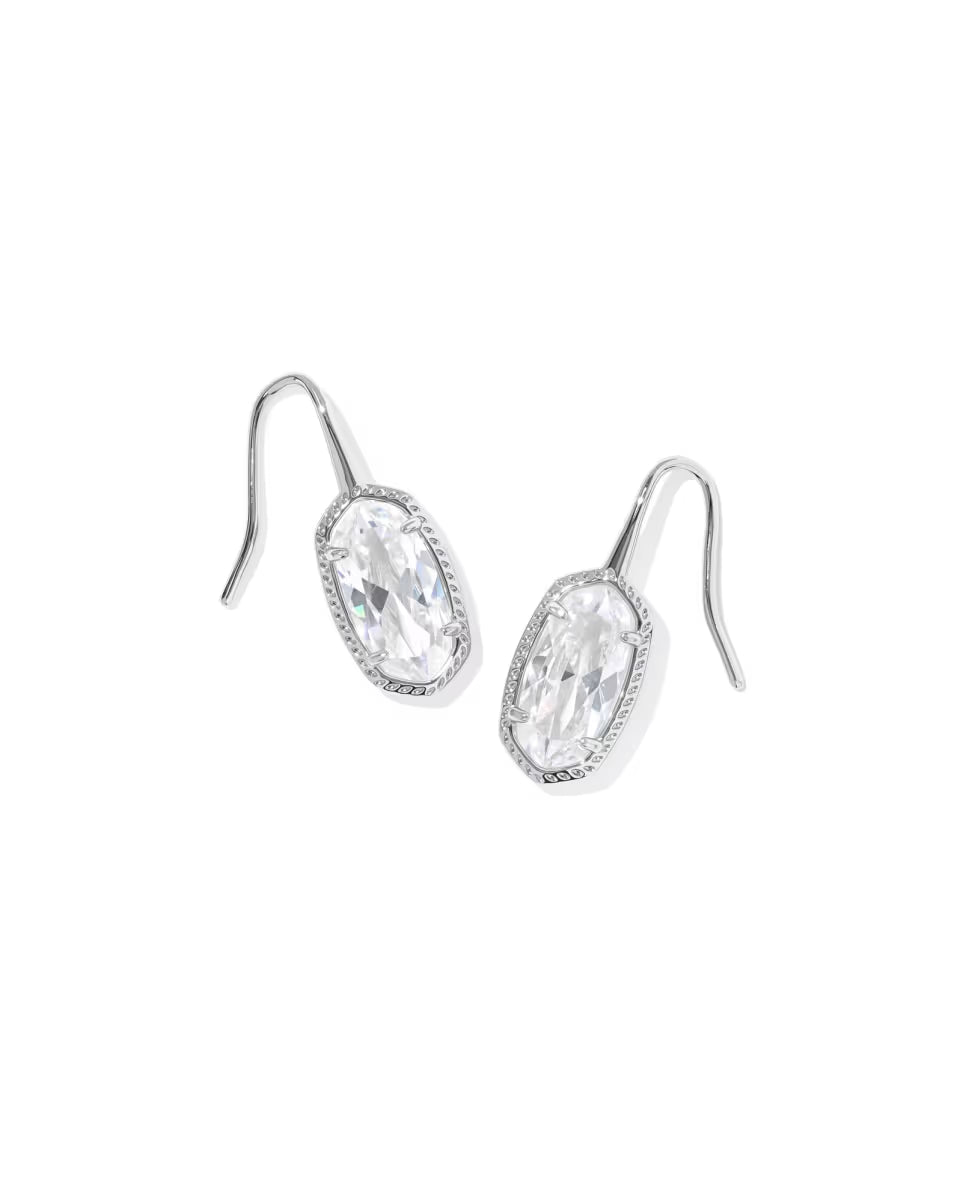 Lee Luxe Silver Drop Earrings