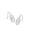 Lee Luxe Silver Drop Earrings