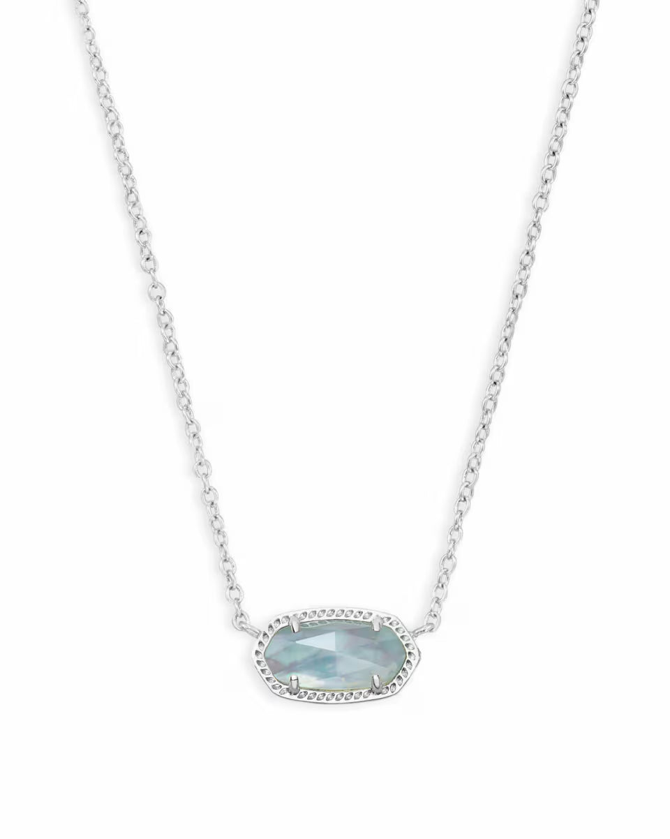 Elisa Silver Pendant Necklace
