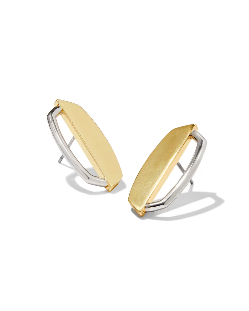 Murphy Stud Earrings in Gold