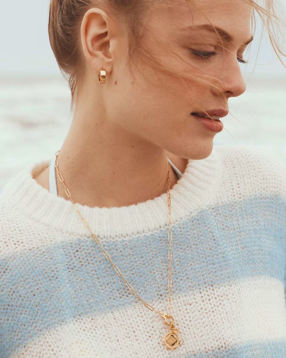 Dira Sun 18k Gold Vermeil Metal Charm