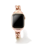 Whitley Chain Watch Band in Rose Gold Tone Stainless Steel