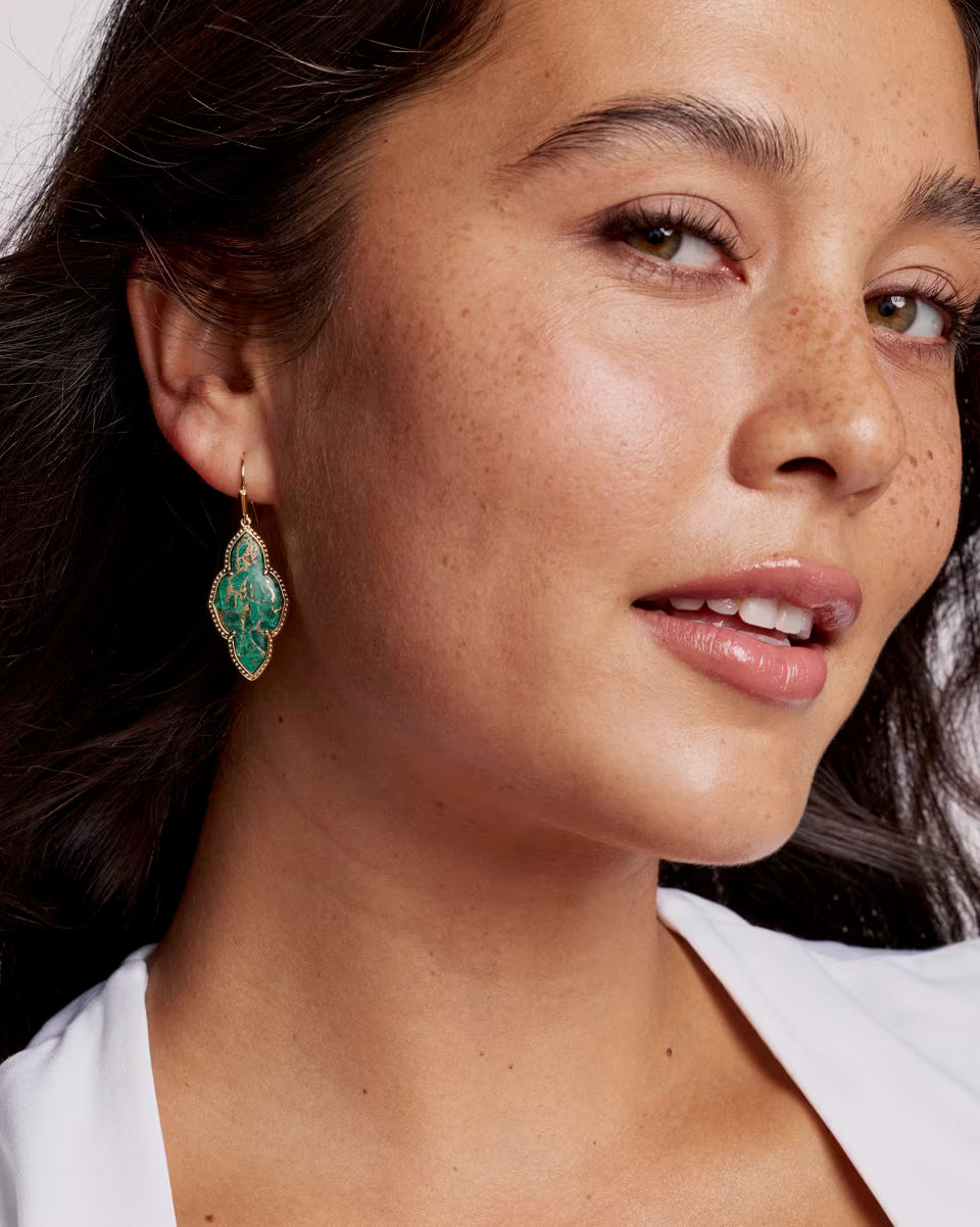 Abbie Gold Drop Earrings