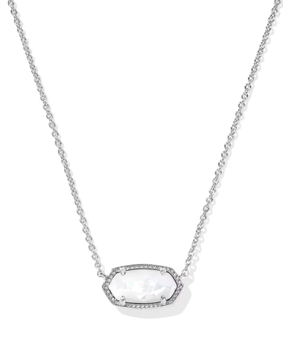 Elisa Silver Pendant Necklace