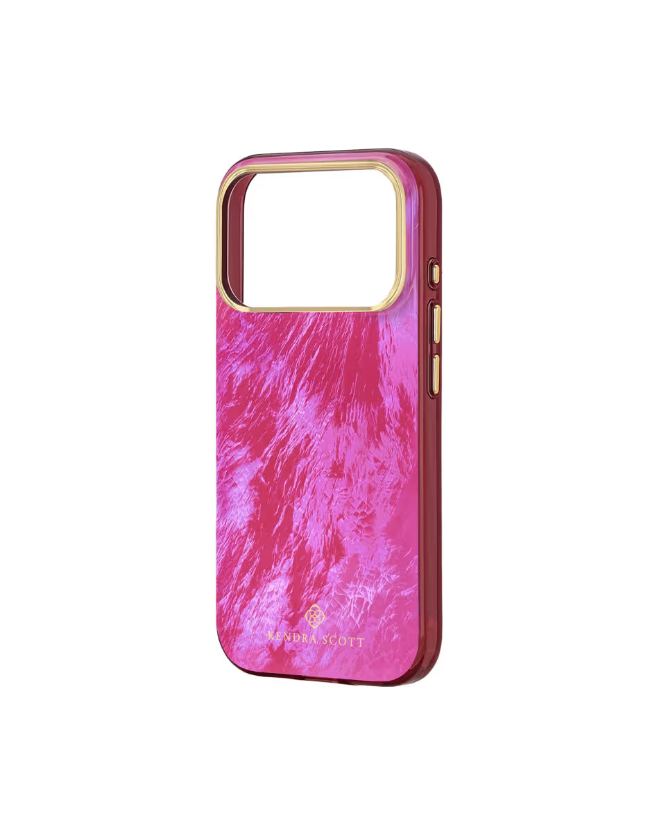 MagSafe® iPhone 17 Pro Pearlescent Raspberry Phone Case