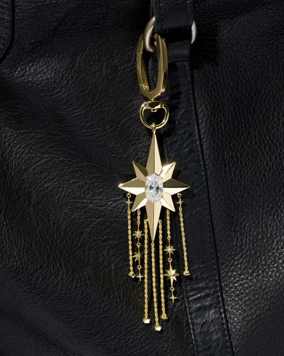 Fate Star Gold Bag Charm