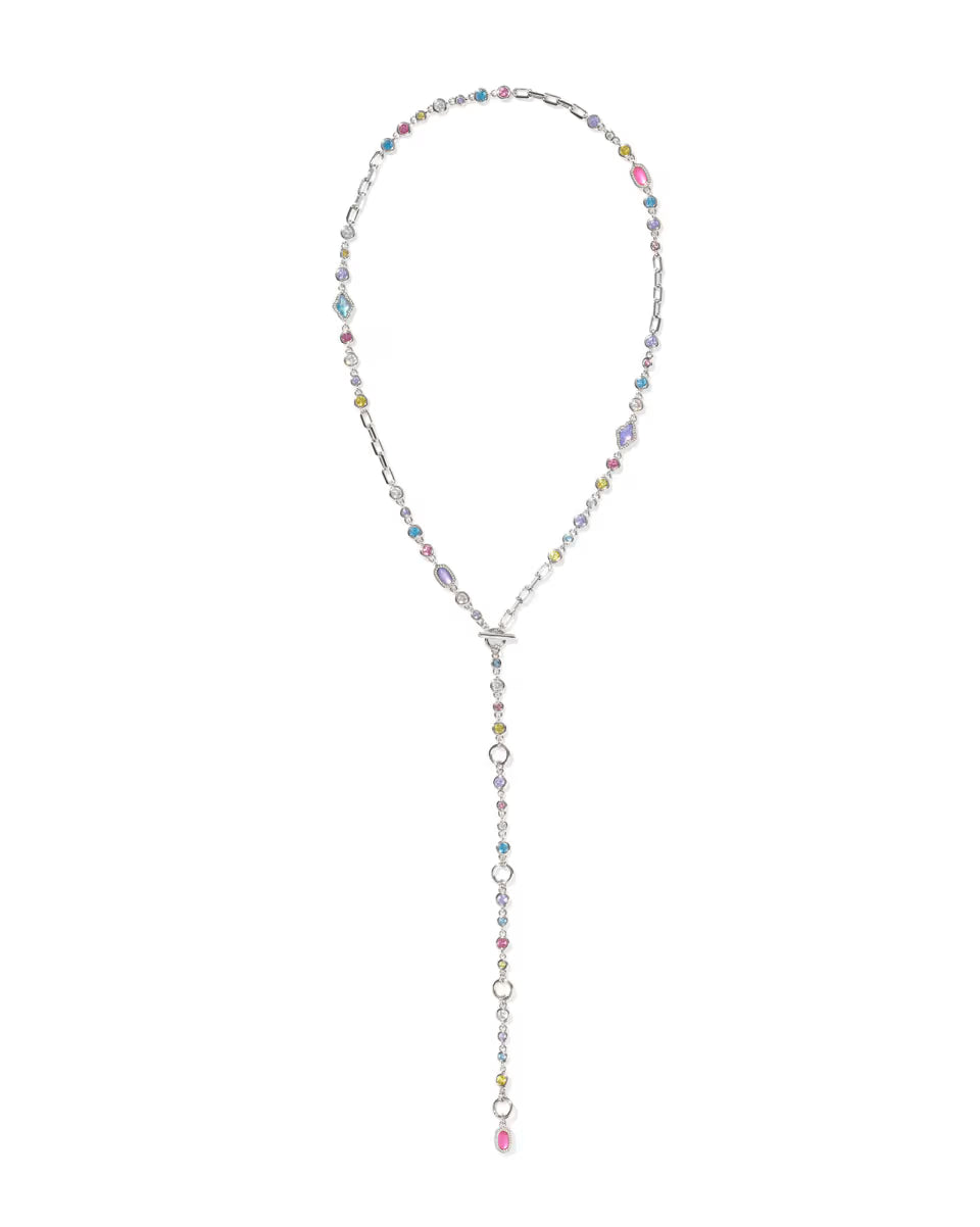 Mini Elisa Abbie Silver Convertible Strand Necklace