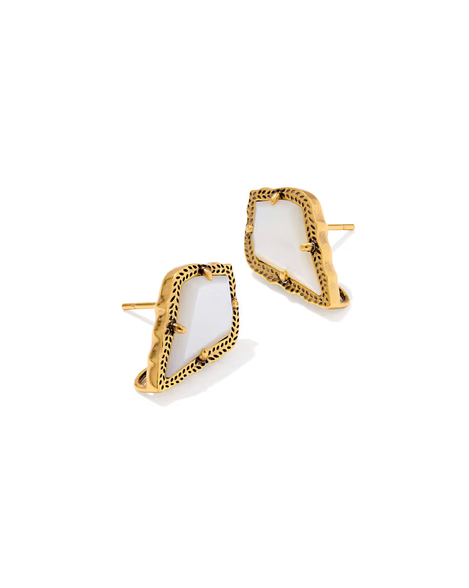 Dolly Parton x Kendra Scott Butterfly Vintage Gold Convertible Statement Earrings