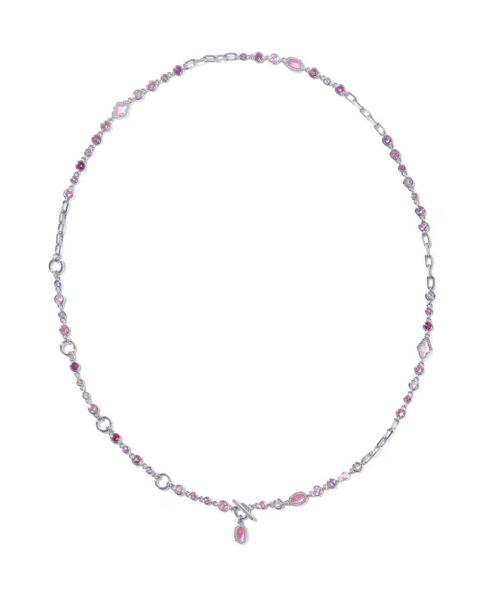 Mini Elisa Abbie Silver Convertible Strand Necklace