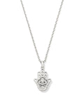 Hamsa Gold Short Pendant Necklace