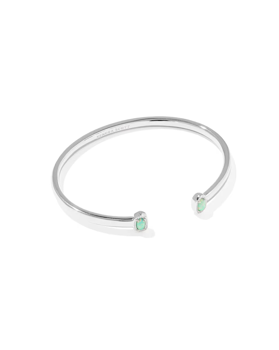 Mini Elton Silver Cuff Bracelet