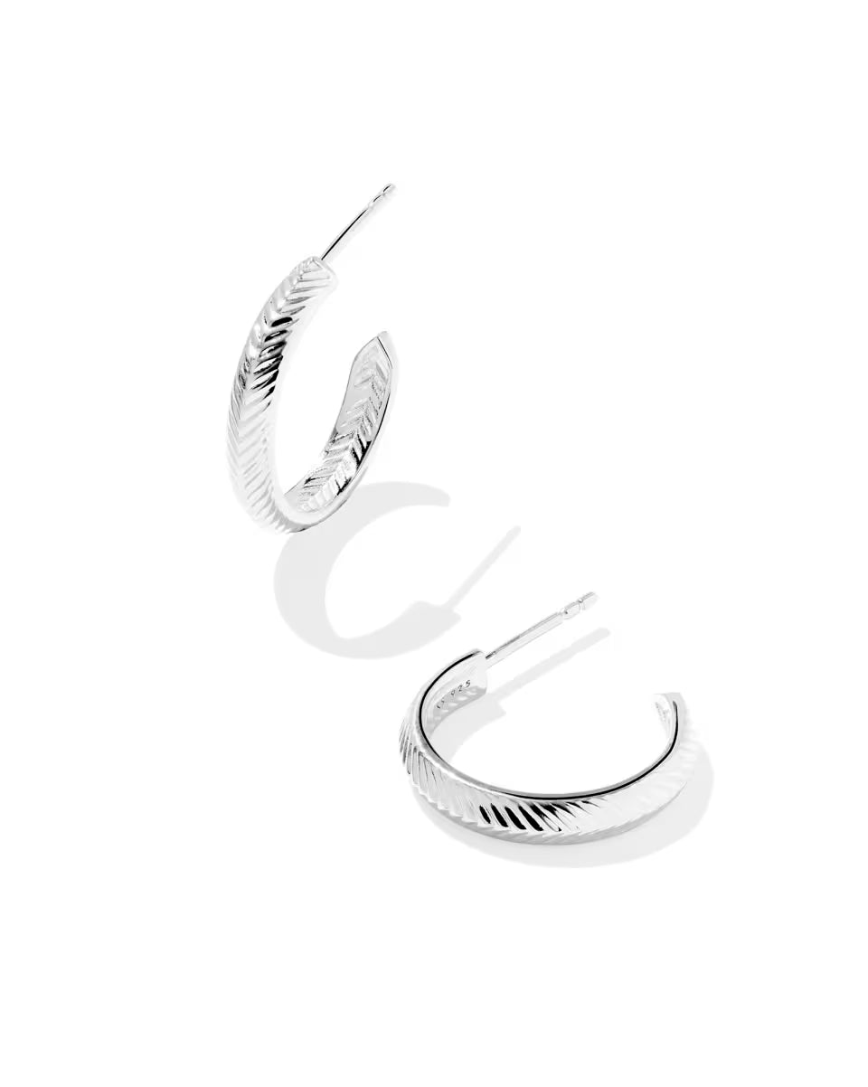 Miranda Convertible Mixed Metal Hoop Earrings