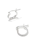 Beaded 13mm Huggie Earrings in 18k Gold Vermeil