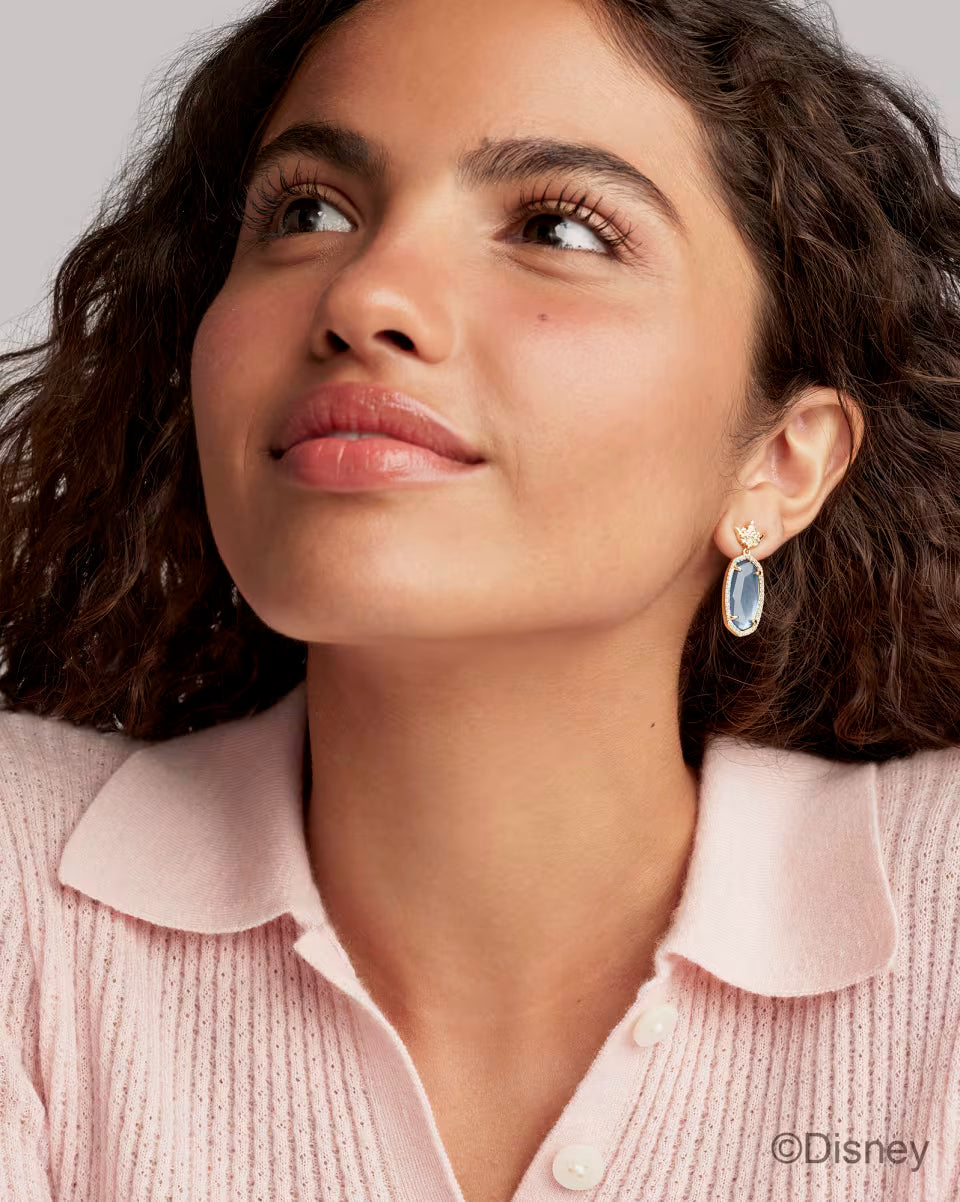 Disney | Kendra Scott Dana Princess Gold Drop Earrings