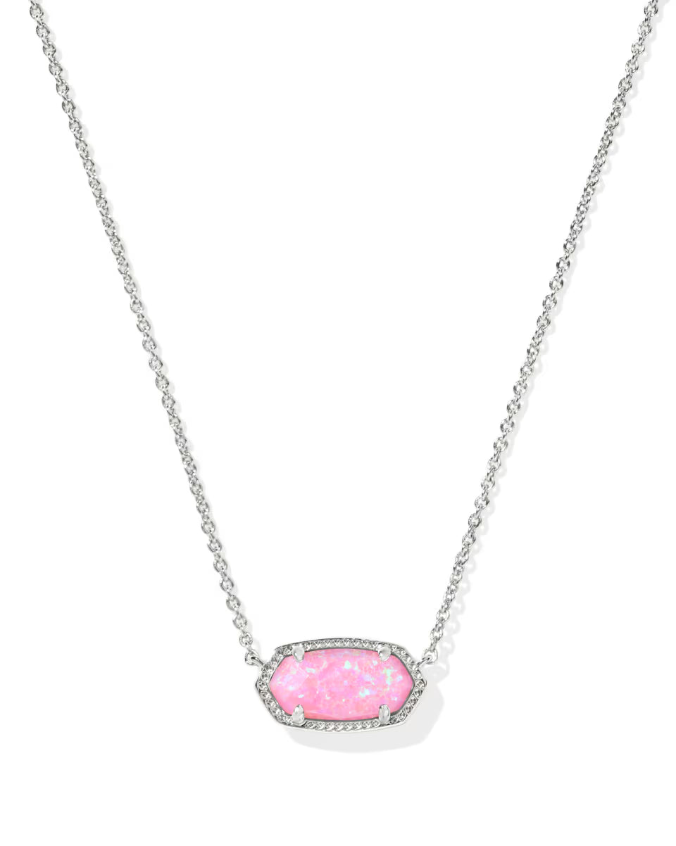 Elisa Silver Pendant Necklace