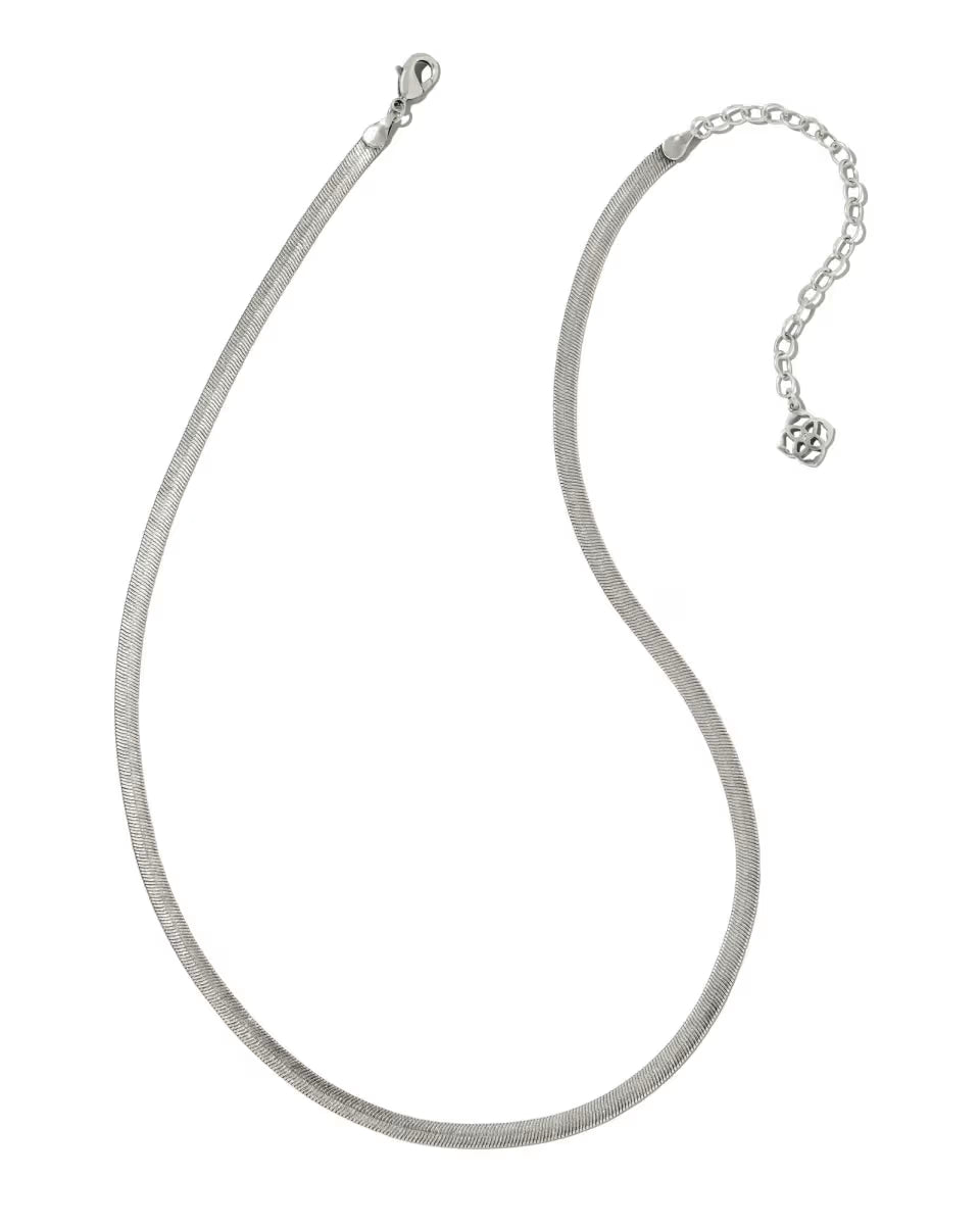 Kassie Chain Necklace in Vintage Gold