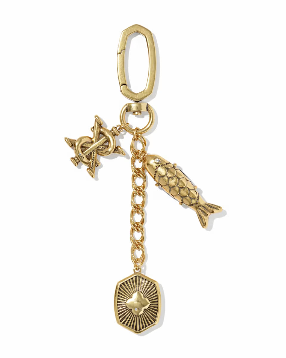 Parker Vintage Gold Bag Charm