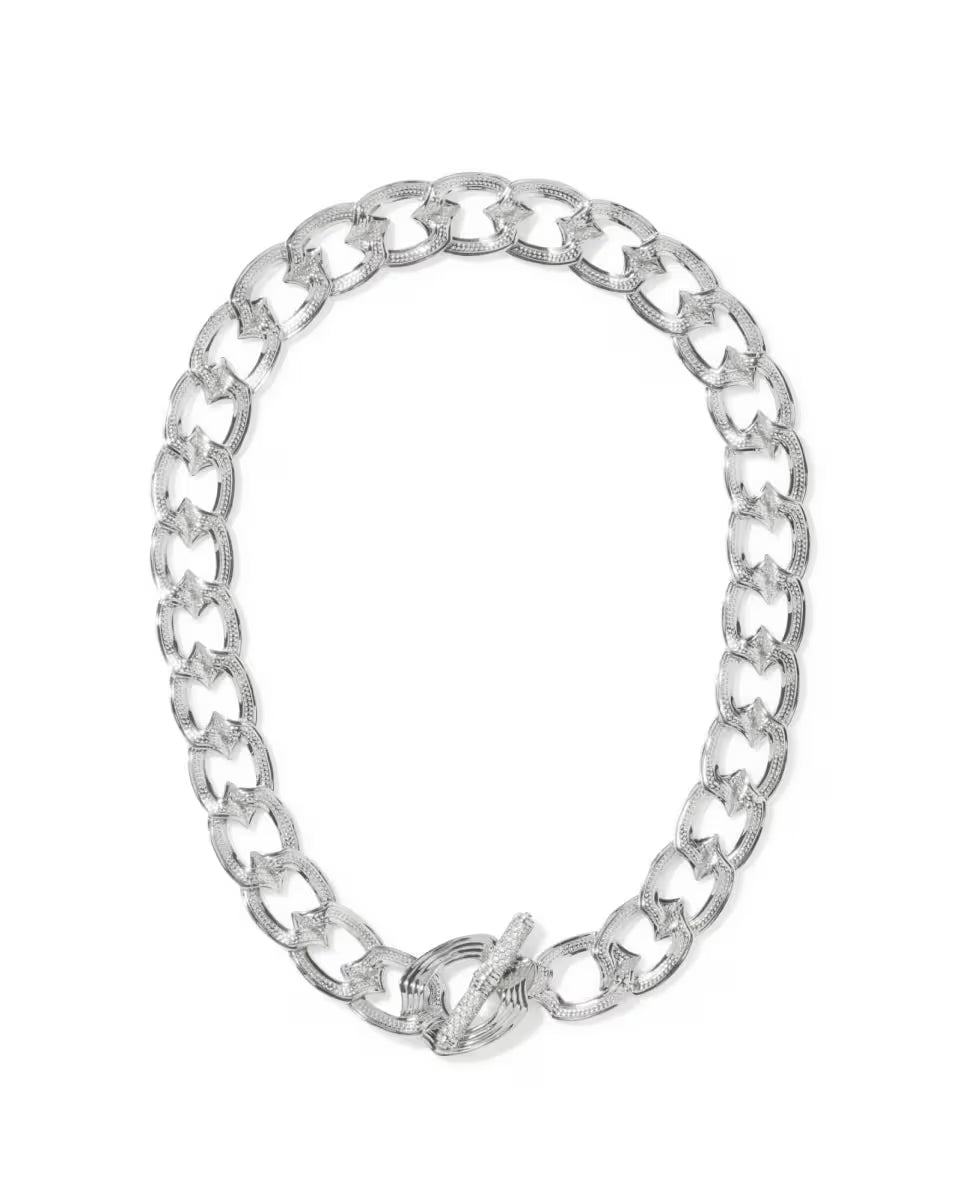 Nova Gold Link and Chain Necklace