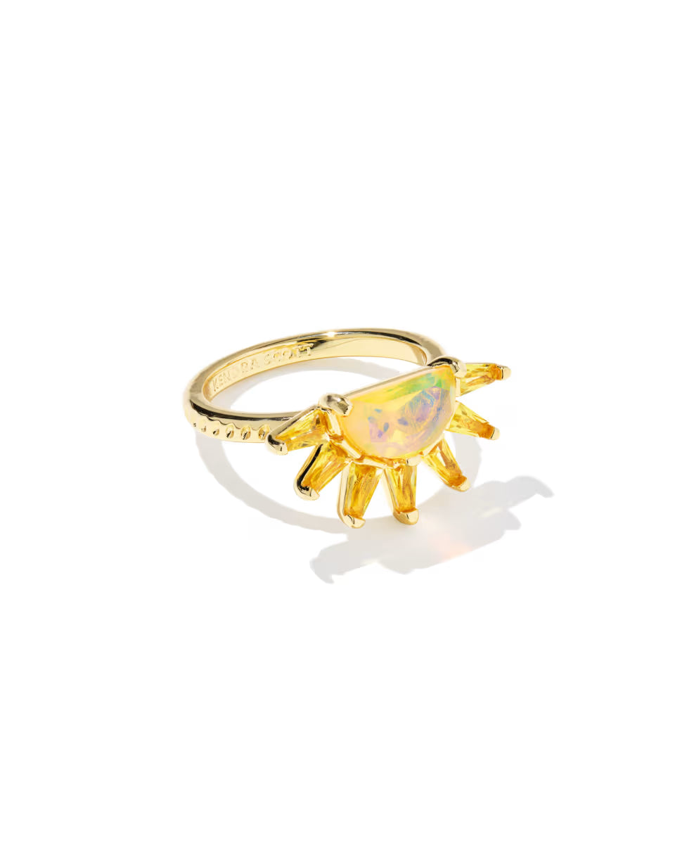 Samantha Sun Gold Band Ring