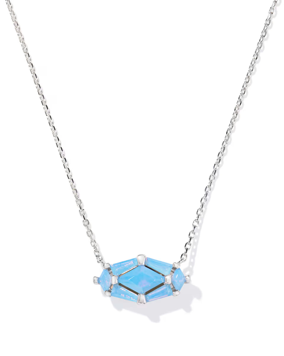 Lindy Rae Elisa Silver Short Pendant Necklace