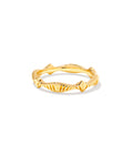 Sophee Band Ring in Oxidized Sterling Silver